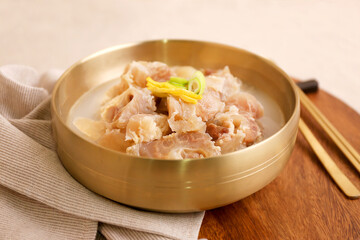 Korean Healthy Food. Korea Cuisine. Fresh Ingredients.