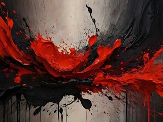 splash red and black background for designs