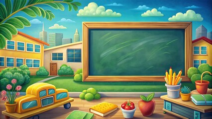 dark texture chalk board and grunge black board banner background