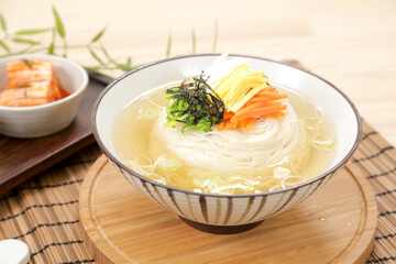 Korean Healthy Food. Korea Cuisine. Fresh Ingredients.