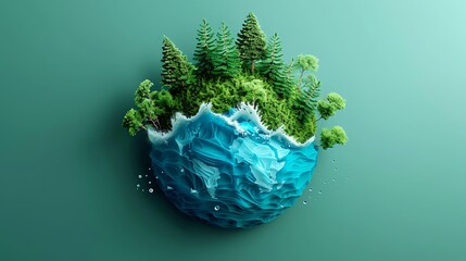 Green energy concept image