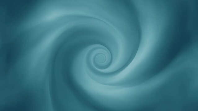 Blue colored artistic 3d spiral pattern animation background.