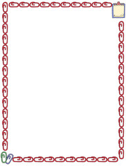 border frame for back to school