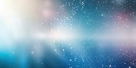 Abstract Blue and White Background with Glitter