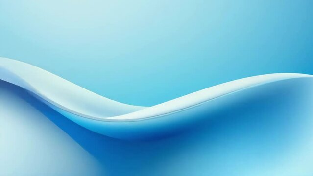 beautiful abstract neon purple and blue colorful wawing fabric art background animation - 4k new stock video footage animation AI
