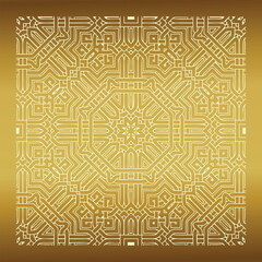 Simple vector Islamic background pattern