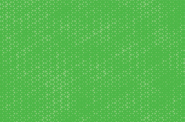 Triangle halftone vector background. Lime Green halftone pattern. Abstract geometric dots background. Pop Art comic gradient black white texture. Vector illustration.
