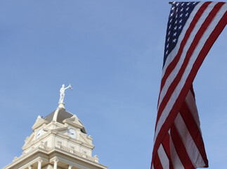 Historic Bell County Courthouse Located in Downtown Belton TX