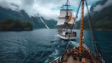 Obraz premium ship