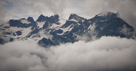 landscape with clouds