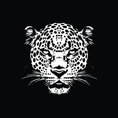 leopard vector illustration design 