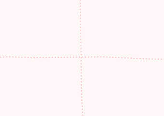 ピンクの手描き十字点線フレーム背景