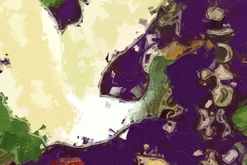 Oil paintings and various flowers, birds, landscapes, roses, peonies, peacocks, etc. are beautiful