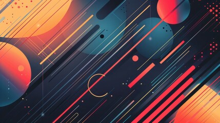 Modern Tech Abstract Background. Modern and digital background for business