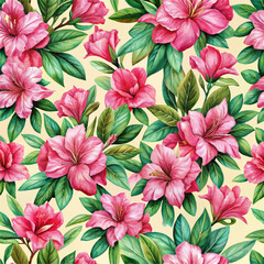 Flowers seamless pattern. Flowers illustration. Flowers design pattern. Floral vector.