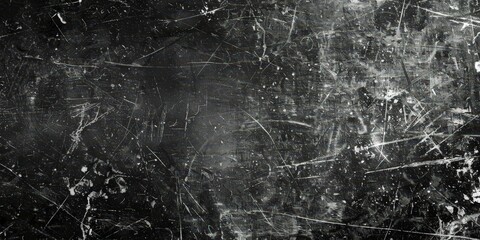 Scratched Black Surface