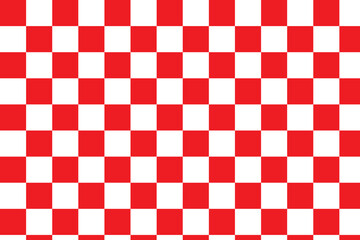 Amazing checker board, Chess board abstract, New checker abstract image, checkerboard backgrounds in red white colors. Groovy hippie chessboard pattern. Retro 60s 70s psychedelic design. Gingham vect