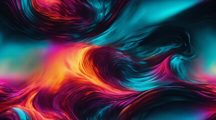 Obraz premium Digital dark modern soft light gradient