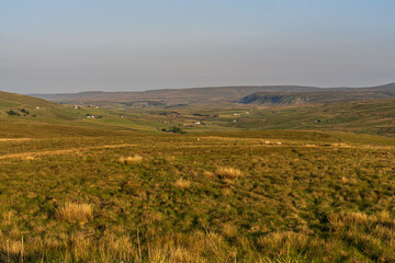 Fototapeta premium Peak District landscape near Harwood, County Durham, England, UK