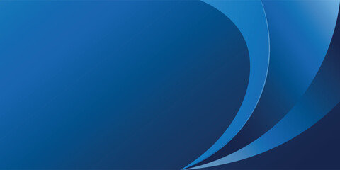 Banner design with diagonal wavy light blue stripes pattern. Modern lines abstract presentation background.eps10