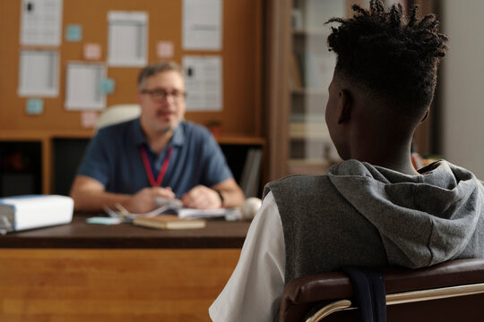 Student listening to coach instructions in university