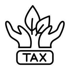 Greening activities supported by taxes.