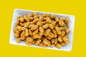 Caramelised peanuts with sesame, Candied peanuts