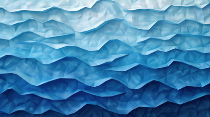 Obraz premium wallpaper shape of wave background, origami style
