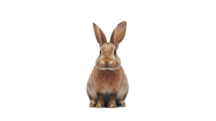 Obraz premium Rabbit on white background 