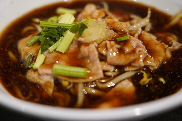 chicken noodle soup with rice