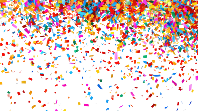 Christmas stars on a transparent background