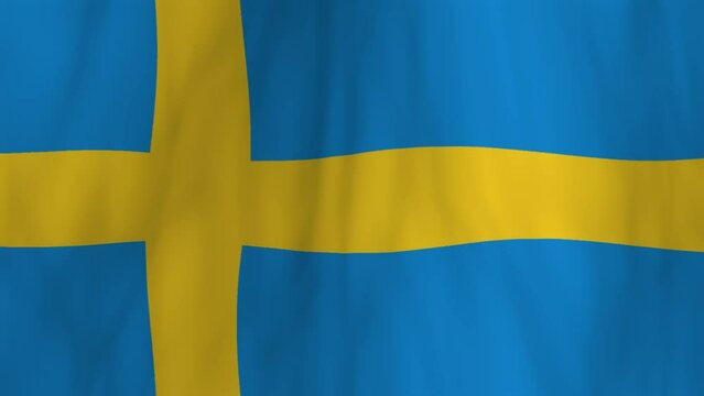 Swedish Flag Animation