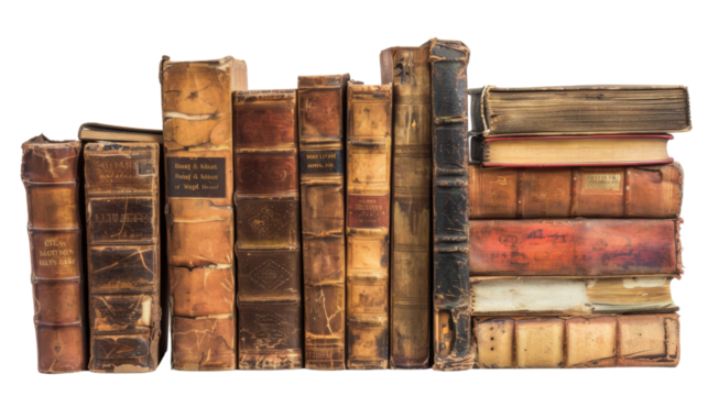 Craft paper tape on white background