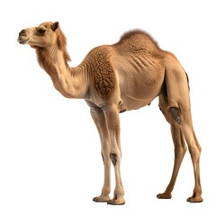 Camel on transparent background