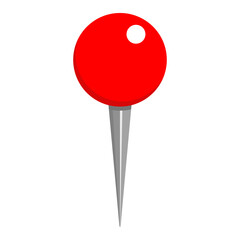 Pushpin icon symbol. vector illustration