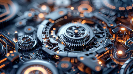 Fototapeta premium Generic advanced technology device