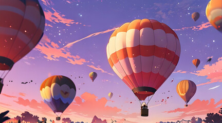 hot air balloon