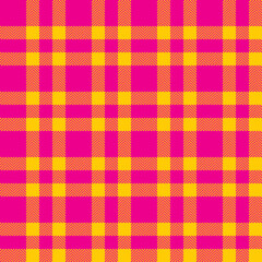 Plaid check pattern. Seamless fabric texture. Tartan textile print.