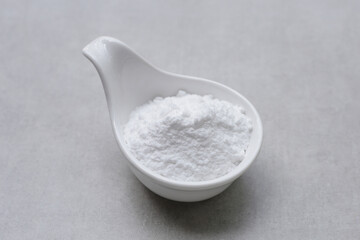 Bowl of baking soda, Sodium bicarbonate powder