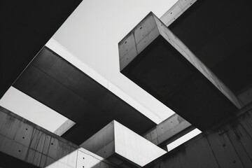 Obraz premium modern architectural building design