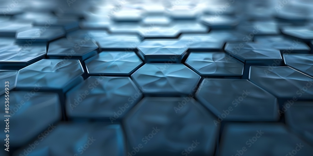 Poster create a detailed photorealistic 3d render of an abstract pattern in a virtual world. concept 3d ren
