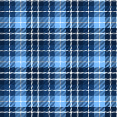 Tartan plaid pattern vector graphic. Seamless check plaid texture background for dress, skirt, scarf, throw, jacket, fabric, cloth, blanket. Scottish retro style.