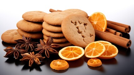 christmas cookies and spices