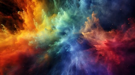 Naklejka premium visualization of space