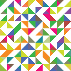 Abstract geometry pattern seamless background. Creative geometric wallpaper pattern for decoration.