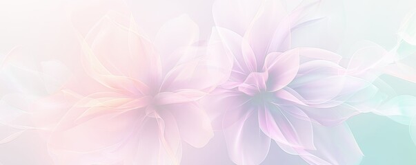 美しい抽象的な花の背景