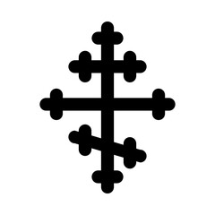 Orthodox cross icon, Christian cross symbol