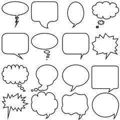 Fototapeta premium speech bubble, speech balloon, chat bubble vector art icon Graphics for apps, websites, and illustrations