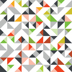 Abstract geometry pattern seamless background. Creative geometric wallpaper pattern for decoration.