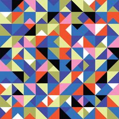 Abstract geometry pattern seamless background. Creative geometric wallpaper pattern for decoration.